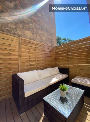 2 rooms with terrace in Cannes