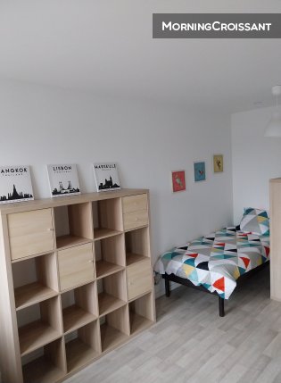 Furnished and equipped studio Anzin