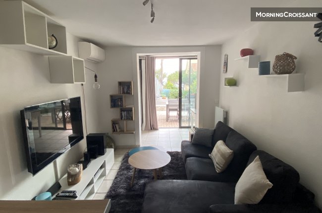 2-room garden flat - close to beach