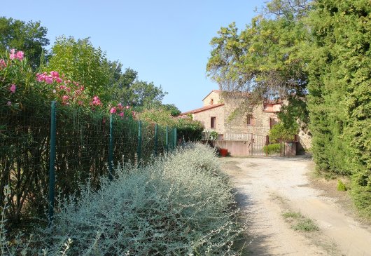 Catalan farmhouse in the vineyards