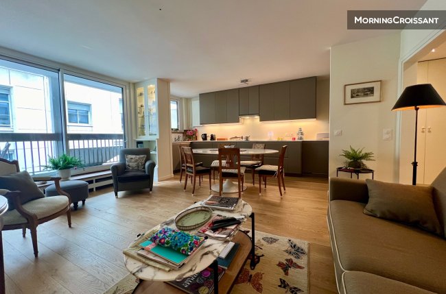 Spacious 2-room flat with terrace