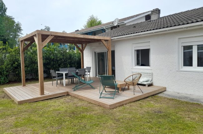 House 95 m2/garden / Bassin d'Arca