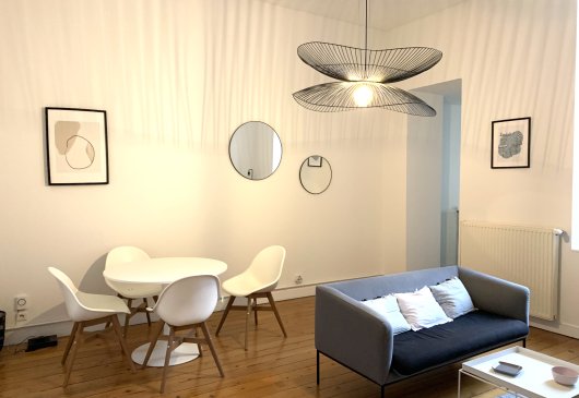 Furnished two-bedroom flat