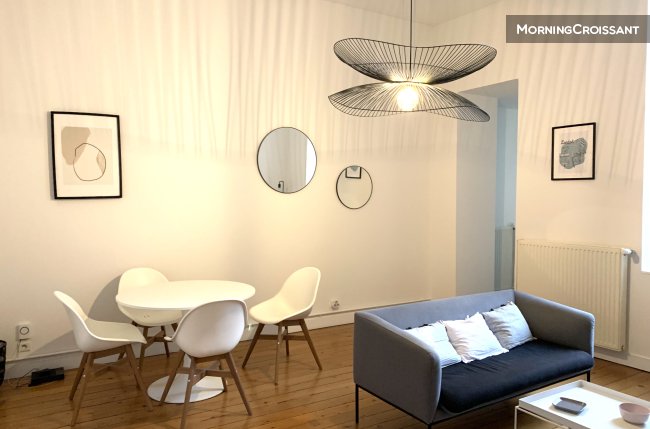 Furnished two-bedroom flat