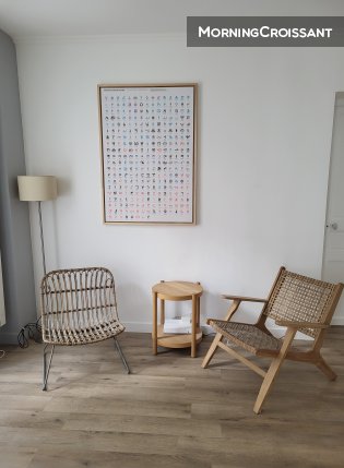 Charming furnished T2 in Montrouge