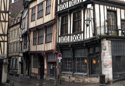 In the heart of Old Rouen