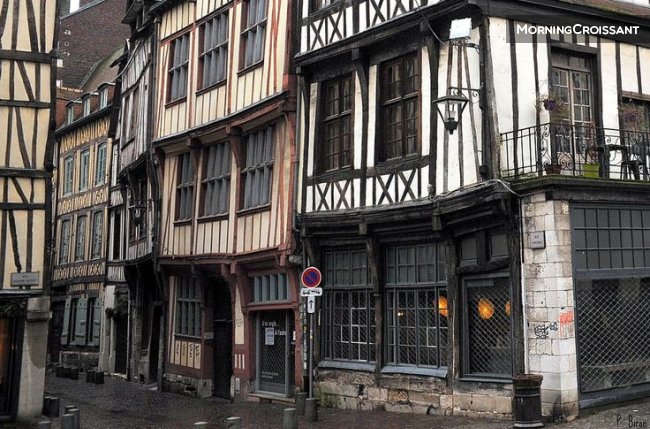 In the heart of Old Rouen