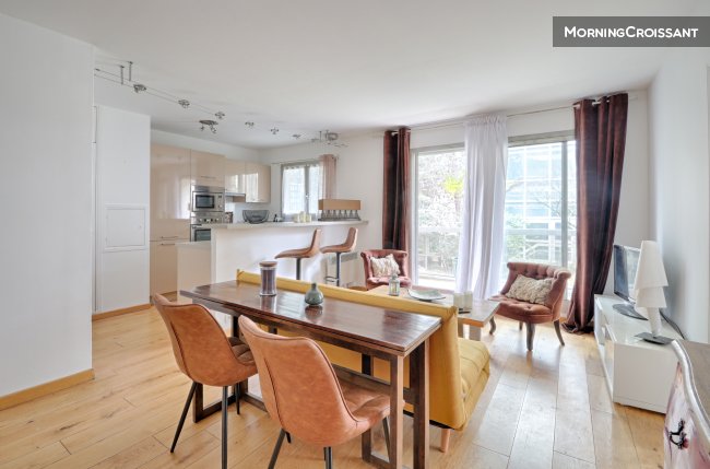 Bright 2-room Boulogne-Billancourt
