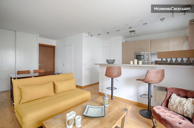 Bright 2-room Boulogne-Billancourt