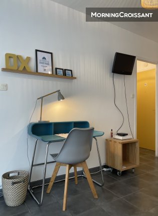 Furnished flat with parking