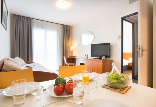 Modern 1BR apt near city center