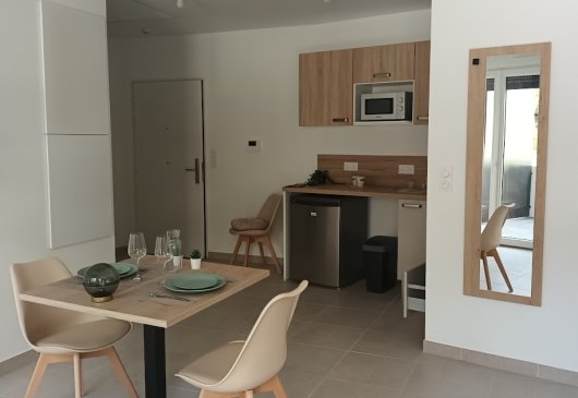 Nice furnished T1, quiet residence