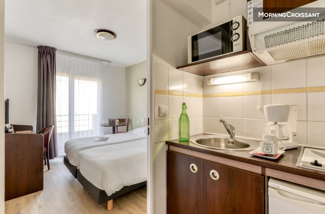 Studio twin bed