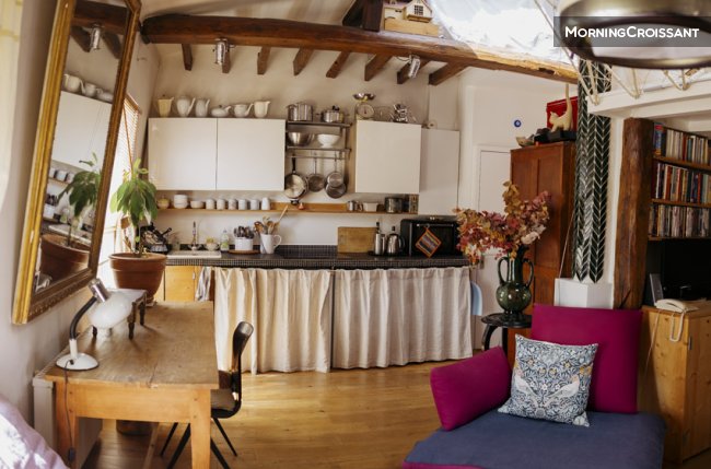48 m² furnished loft