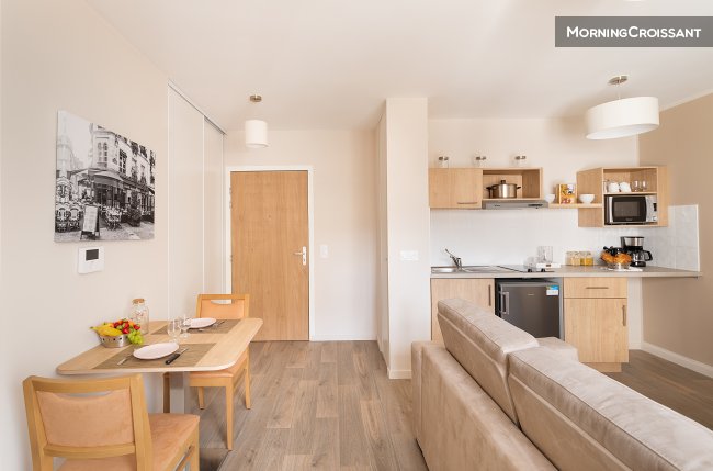 Nice T2 in quiet & secure residence