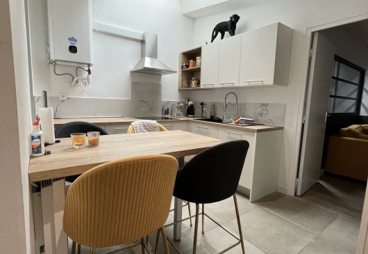 Coworking apartment