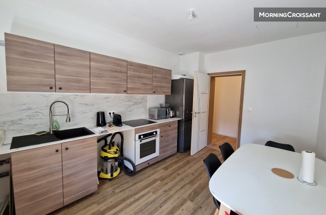 Bedroom + private bathroom
