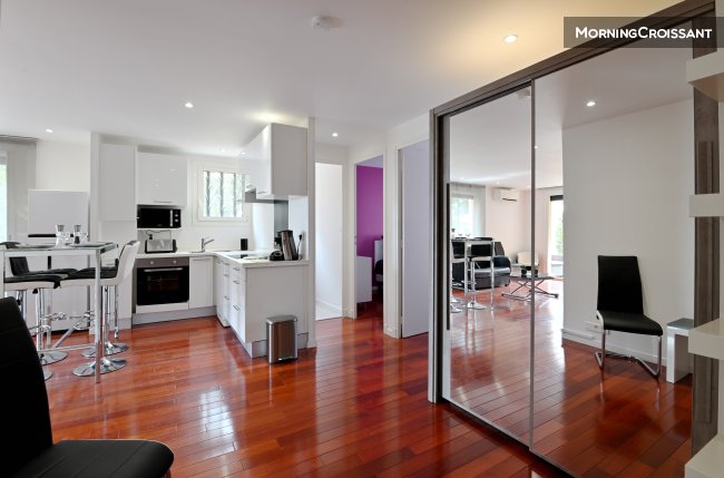 Furnished T3 apartment with terrace