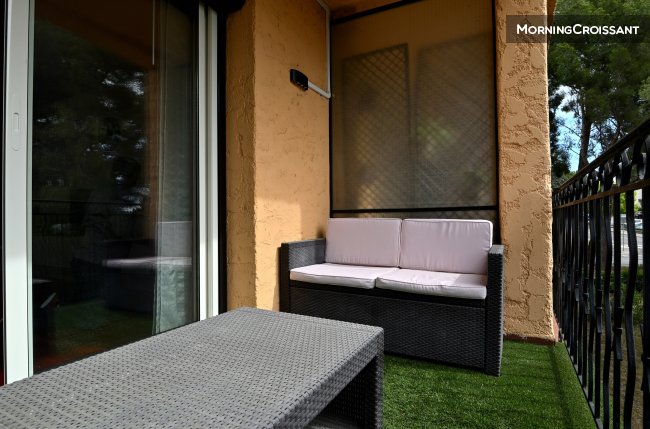 Furnished T3 apartment with terrace