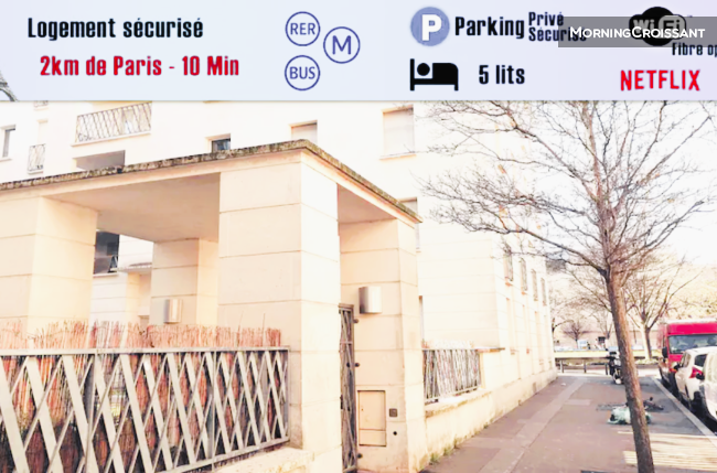 3-room apartment near Paris