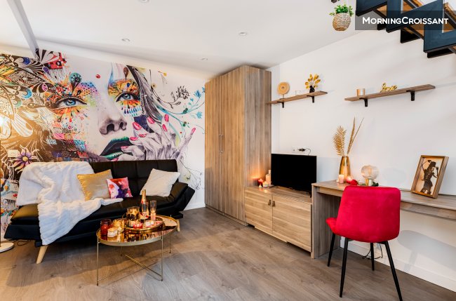 Duplex T2 furnished w all comforts