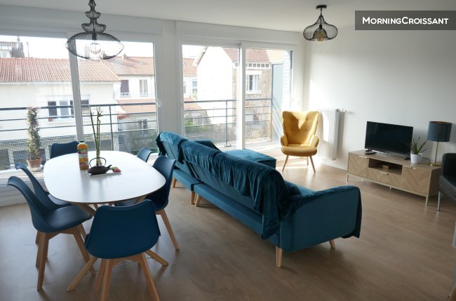 duplex 3 rooms 73m² in chatillon
