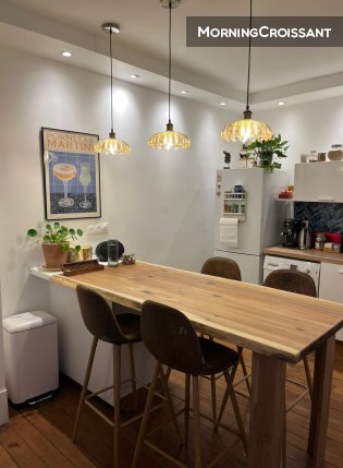 Refurbished flat 55m2 Paris 3