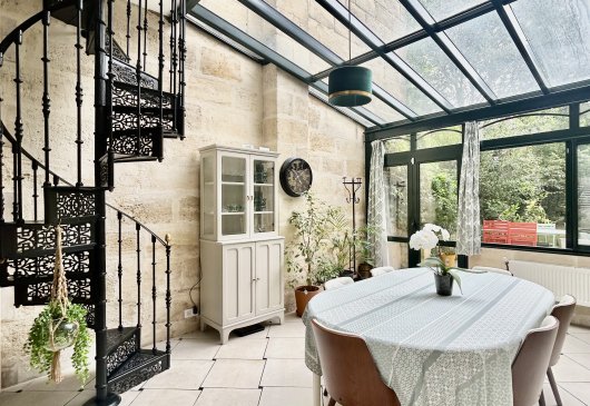 Duplex flat with terrace