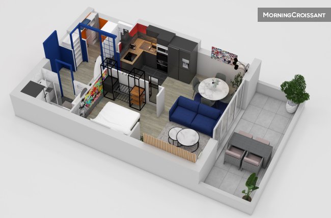 L'Urban Chic - Wifi - Terrace - Pa