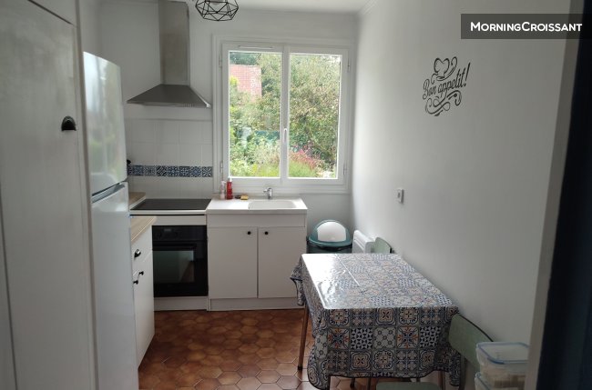 To rent beautiful furnished F2
