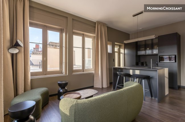 Bellecour - studio with terrace