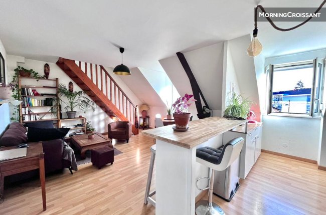 Charming duplex flat