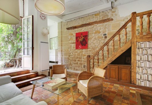 Duplex loft in the Marais