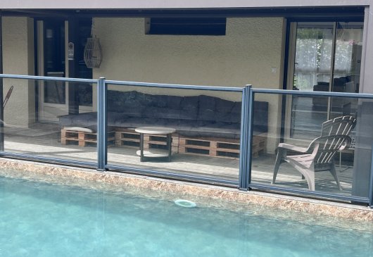 House with a pool