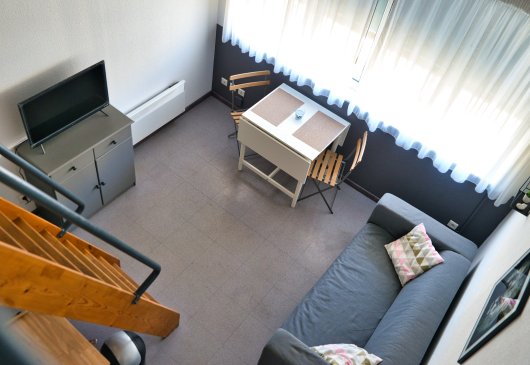 Charming studio with mezzanine