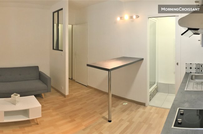 1BR apt - center - refurbished