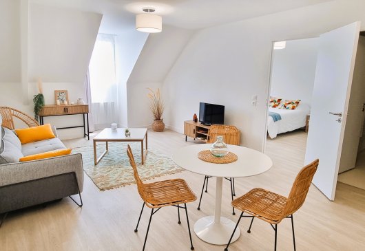 Charming 3-room apartment in town