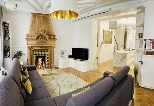 Duplex apt in Montmartre w sauna