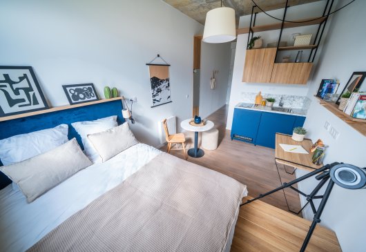 Fully equipped studio near Geneva