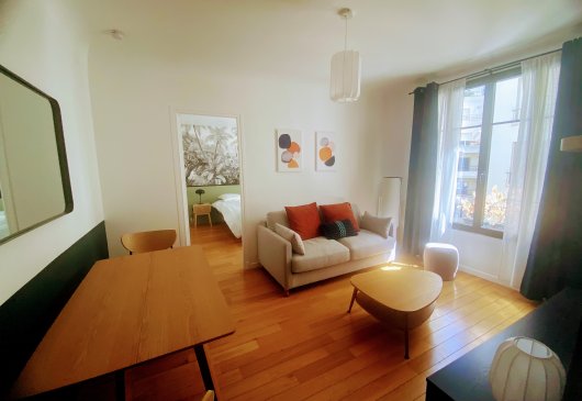 Rental 2p 40m2 furnished Boulogne