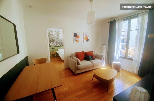 Rental 2p 40m2 furnished Boulogne