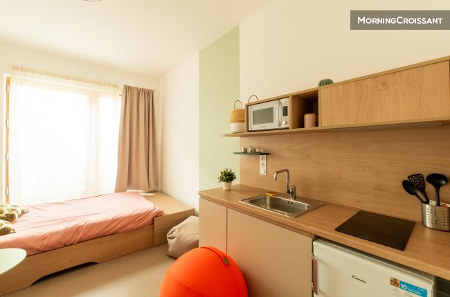 Fully equipped studio in Villejuif