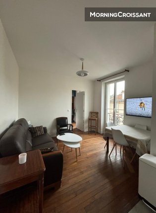 2 rooms Paris 12 short term