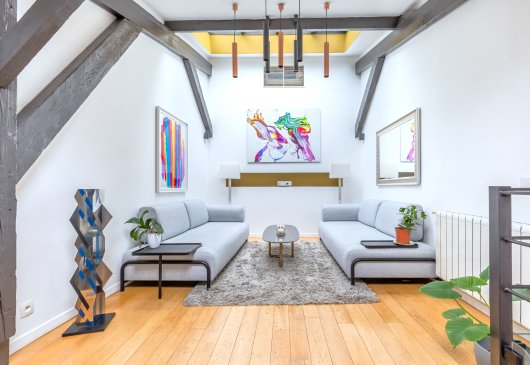 Exceptional loft in Les Batignolles