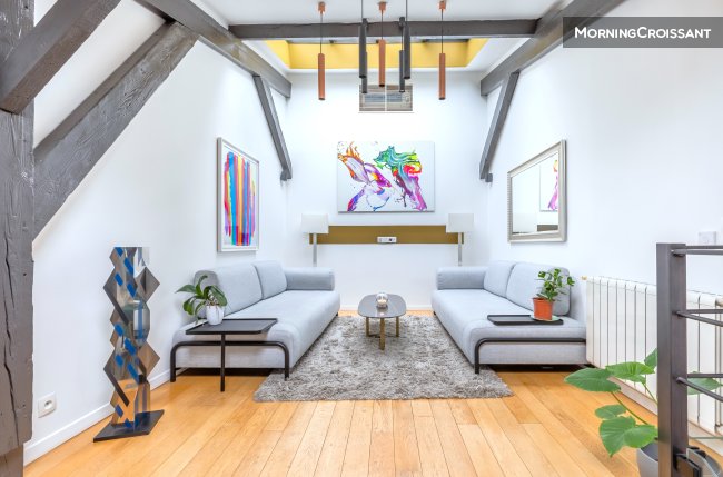 Exceptional loft in Les Batignolles