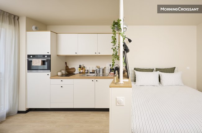 Furnished studio in Coliving