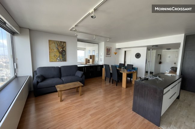 Furnished apartment 75m2 Car park