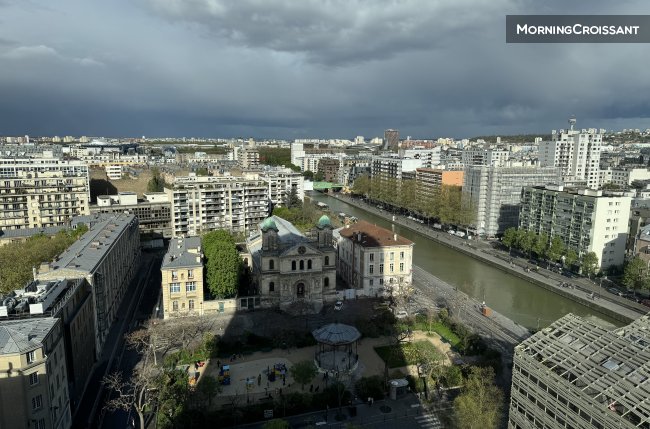 Skyscraper view of La Villette