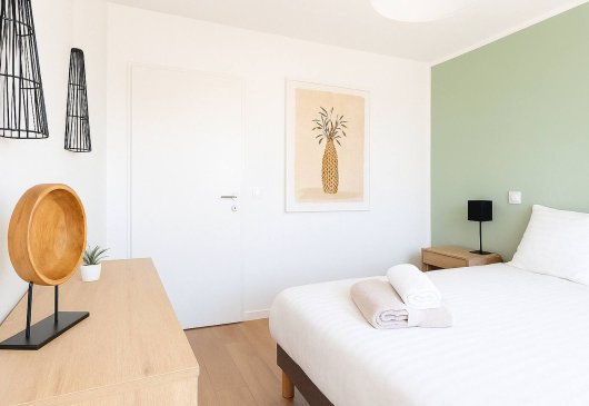 Furnished flat in residence