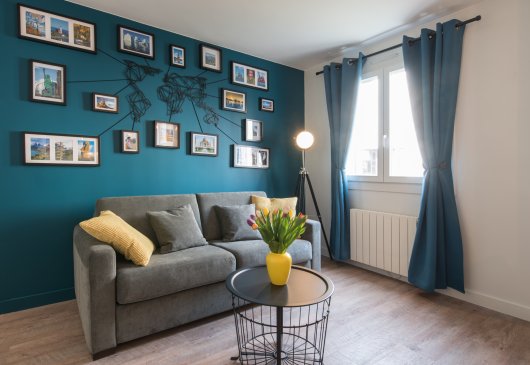 Part Dieu : 1BR apt with garage